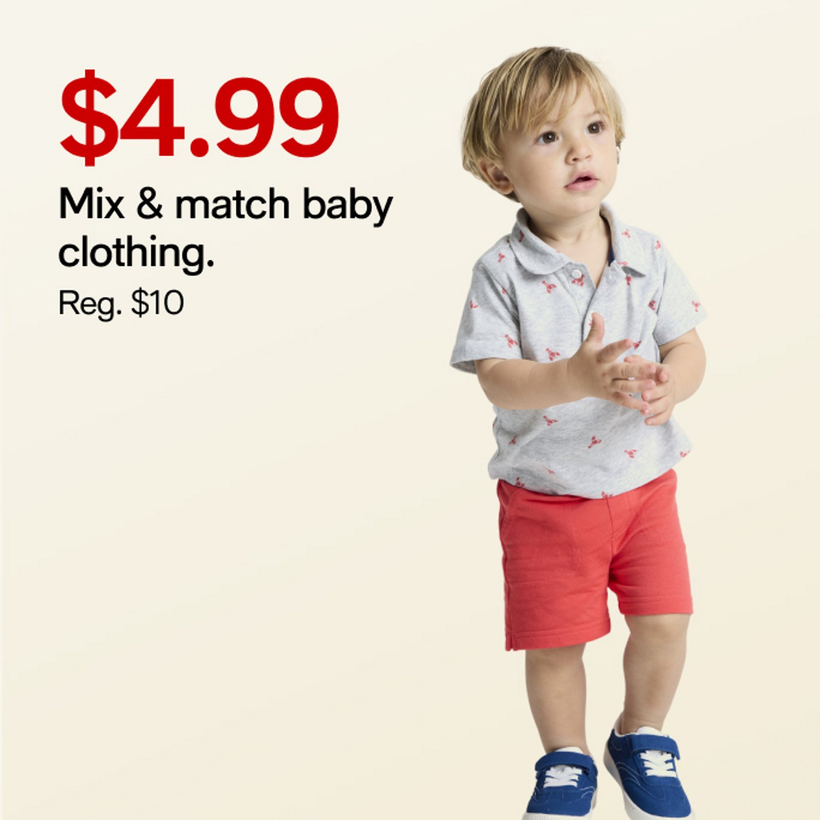 Mix & match baby clothing 